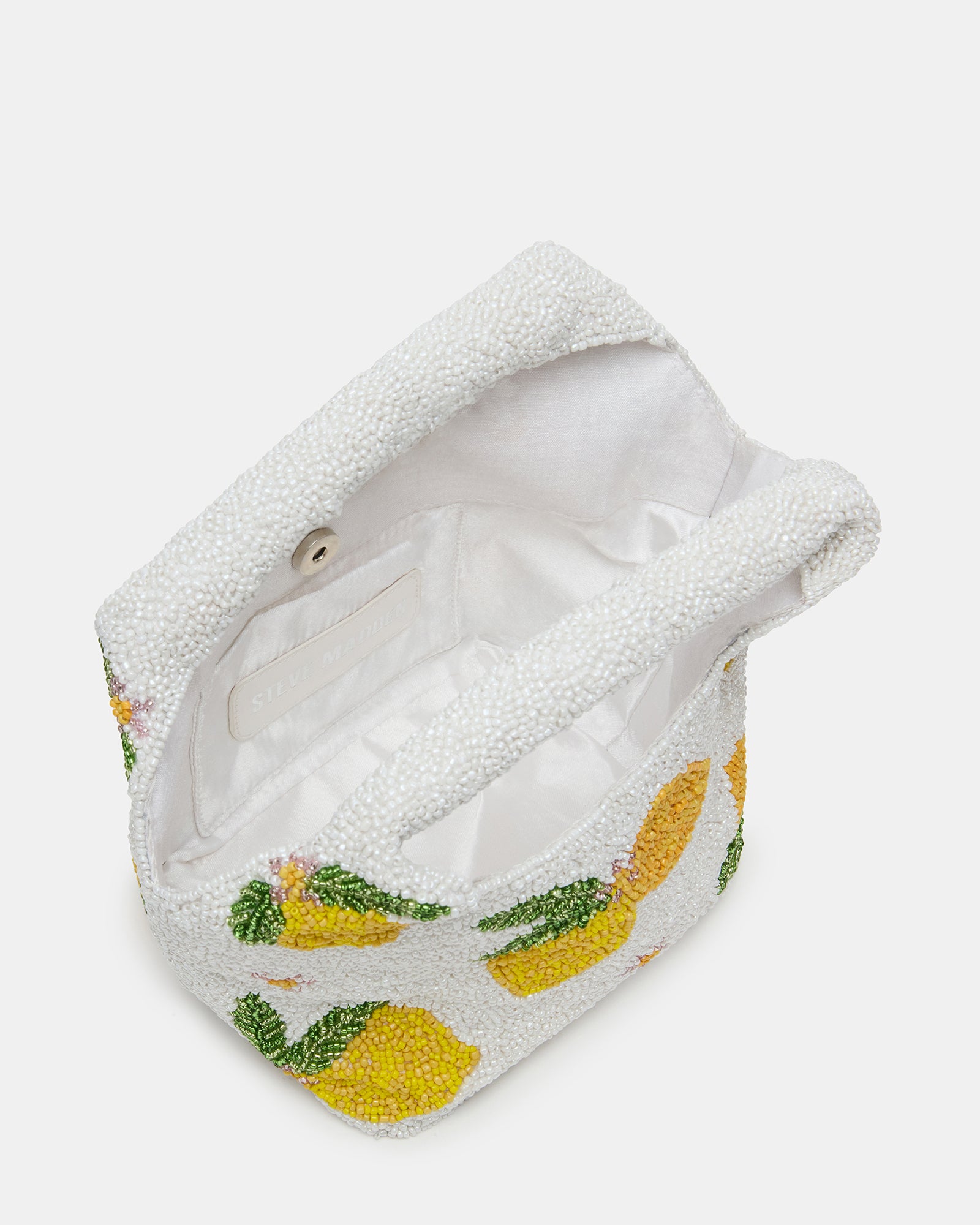 KINSLEY Beaded Crossbody Bag - Lemon Yellow Bohemian Style Handbag for Women | Perfect for Parties, Weddings & Summer Outfits