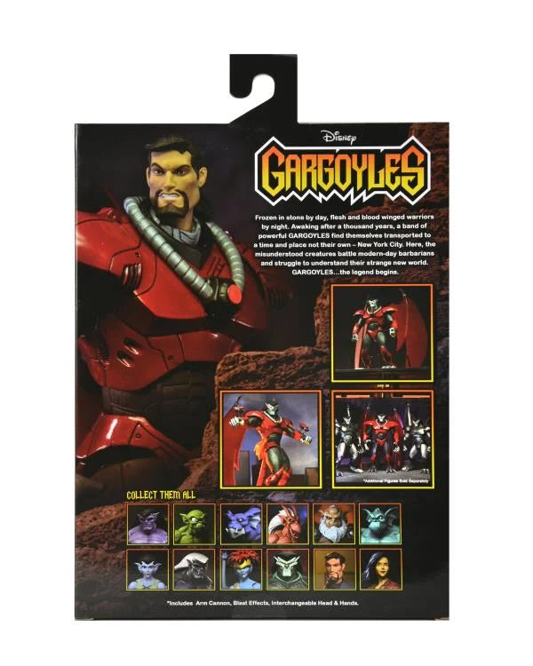 Disney's Gargoyles Armored Xanatos Ultimate Action Figure - Collectible Toy for Fans, Display & Play | Perfect for Gargoyles Collectors & Action Figure Enthusiasts