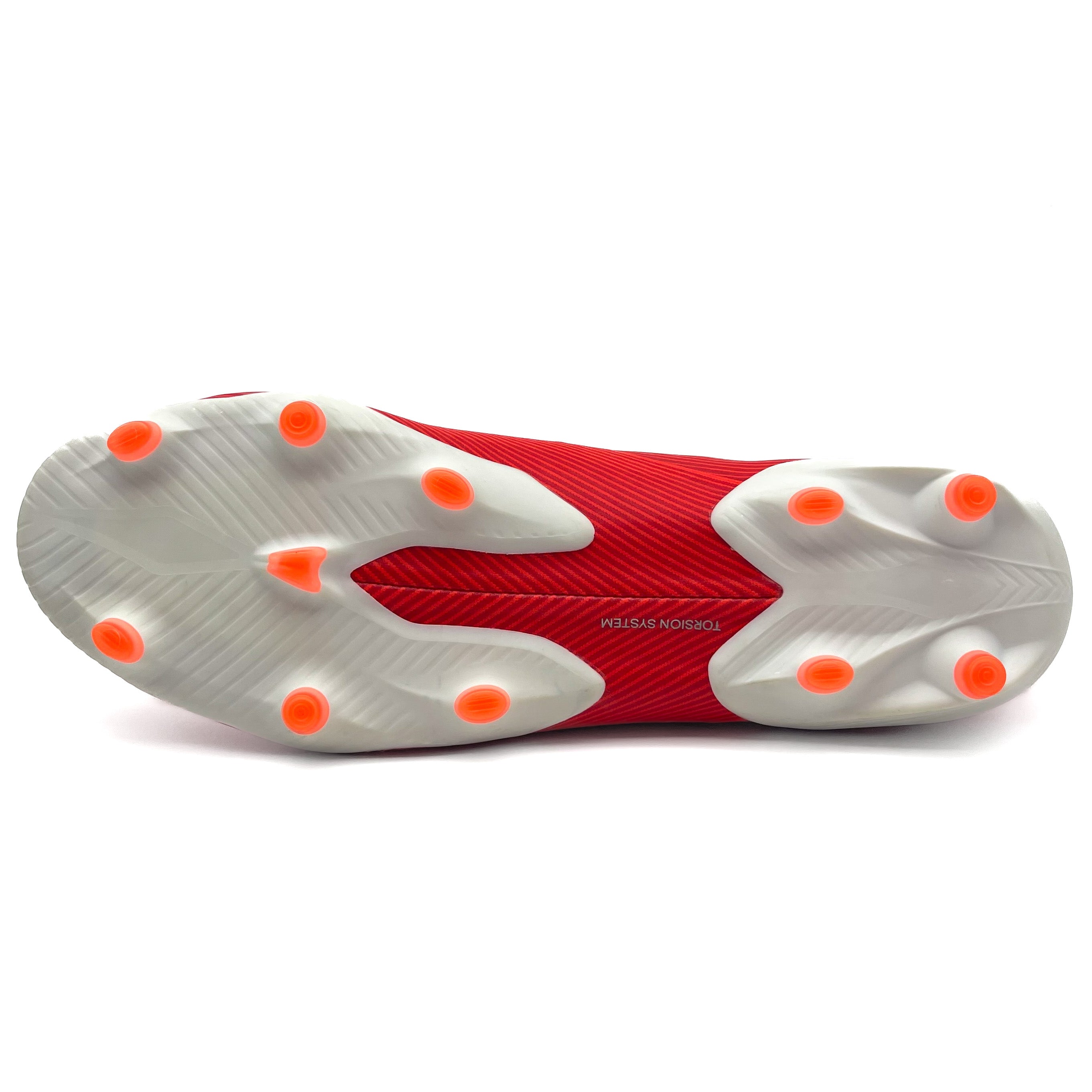 Adidas Nemeziz 19.1 Firm Ground Soccer Cleats - Active Red | Lightweight Football Boots for Speed & Agility | Perfect for Turf Matches & Training Sessions