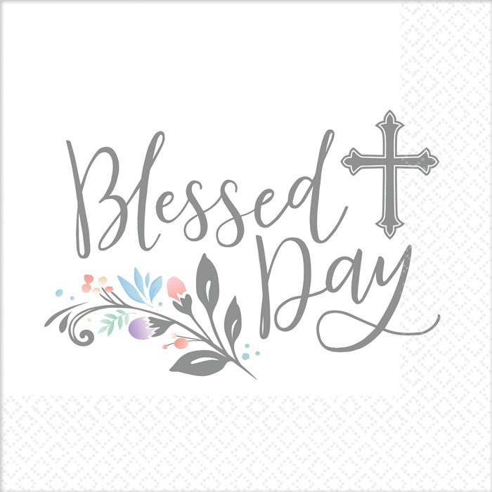 blessed day napkin 30pk