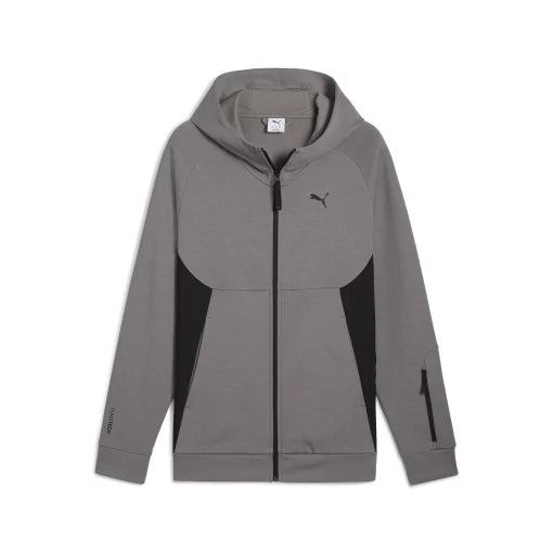 PUMA Men's Tech Full Zip Hoodie Jacket - Lightweight, Breathable & Comfortable - Ideal for Running, Gym & Outdoor Activities