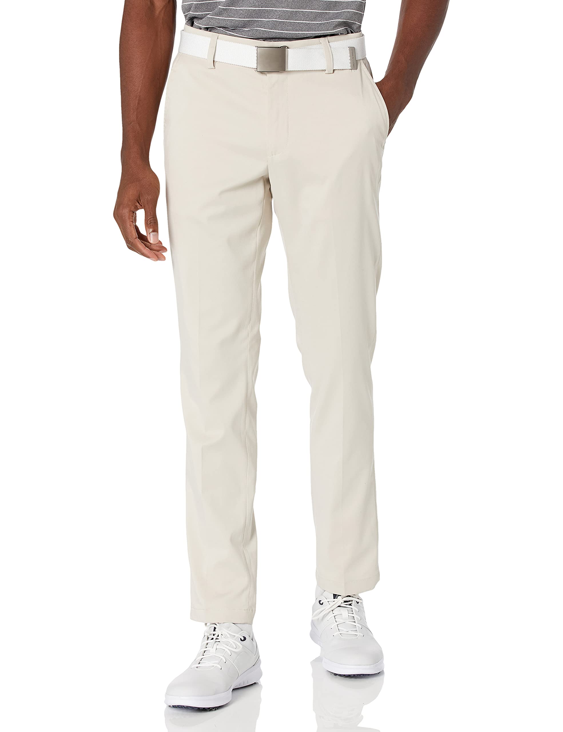 Amazon Essentials Men's Slim-Fit Stretch Golf Pants - Comfortable & Flexible for Golf, Work & Casual Wear | Moisture-Wicking & Breathable Fabric