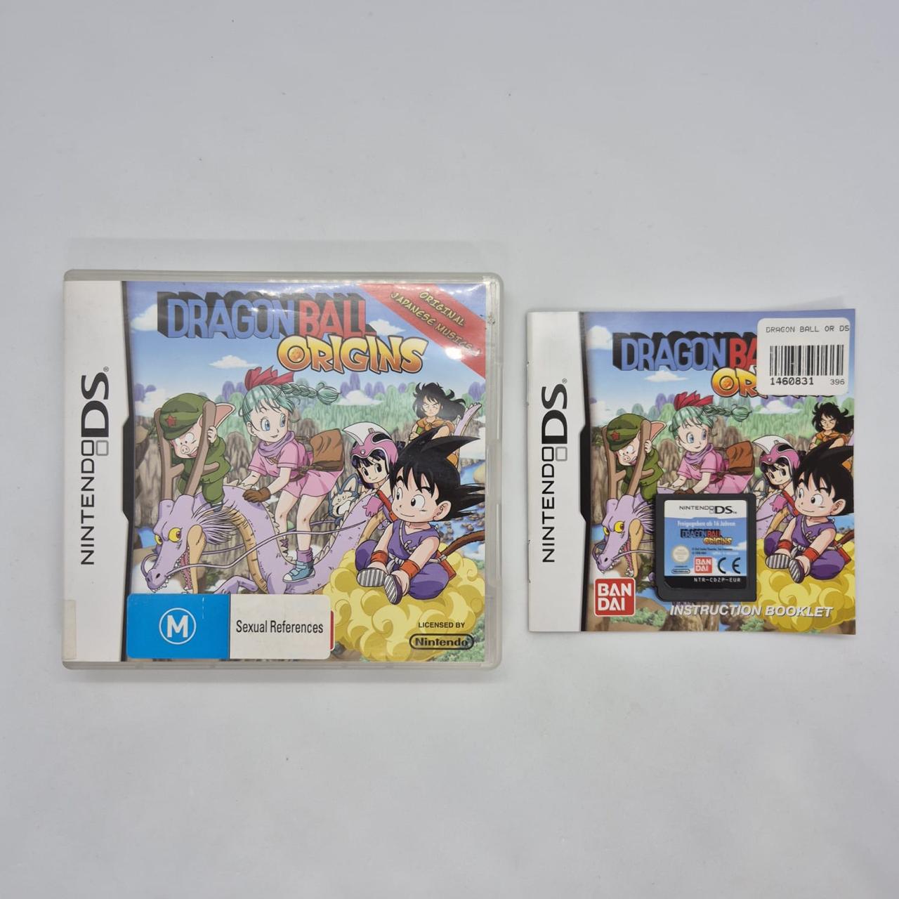 Dragon Ball Origins Nintendo DS Game with Manual - Action RPG Adventure for Kids & Adults - Perfect for Home & Travel Gaming
