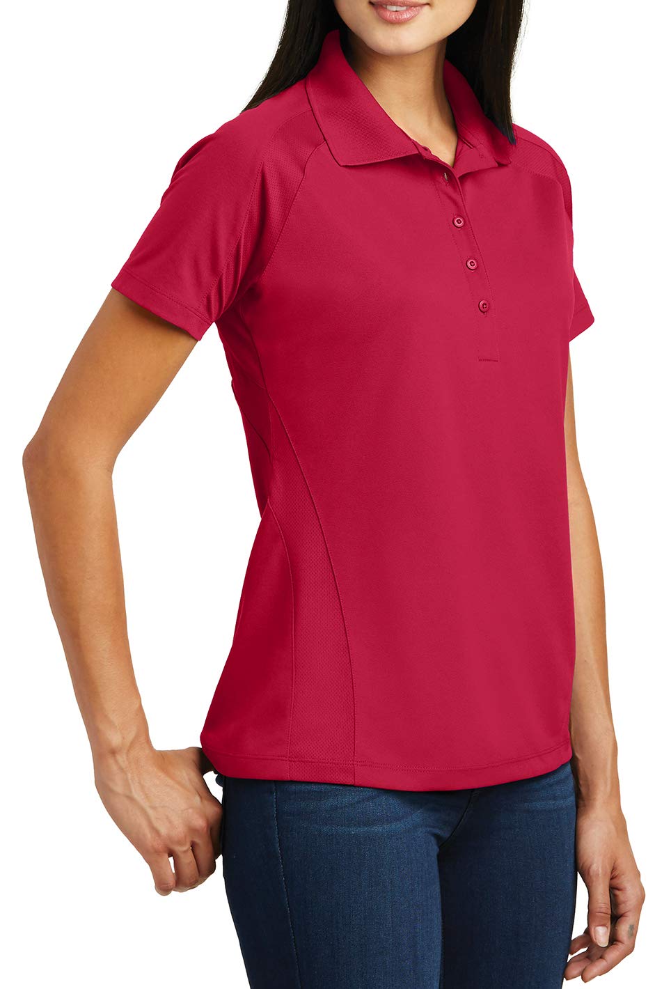 Women's Dri-Mesh Pro Polo Shirt - Moisture Wicking Performance Golf & Tennis Top for Active Lifestyle