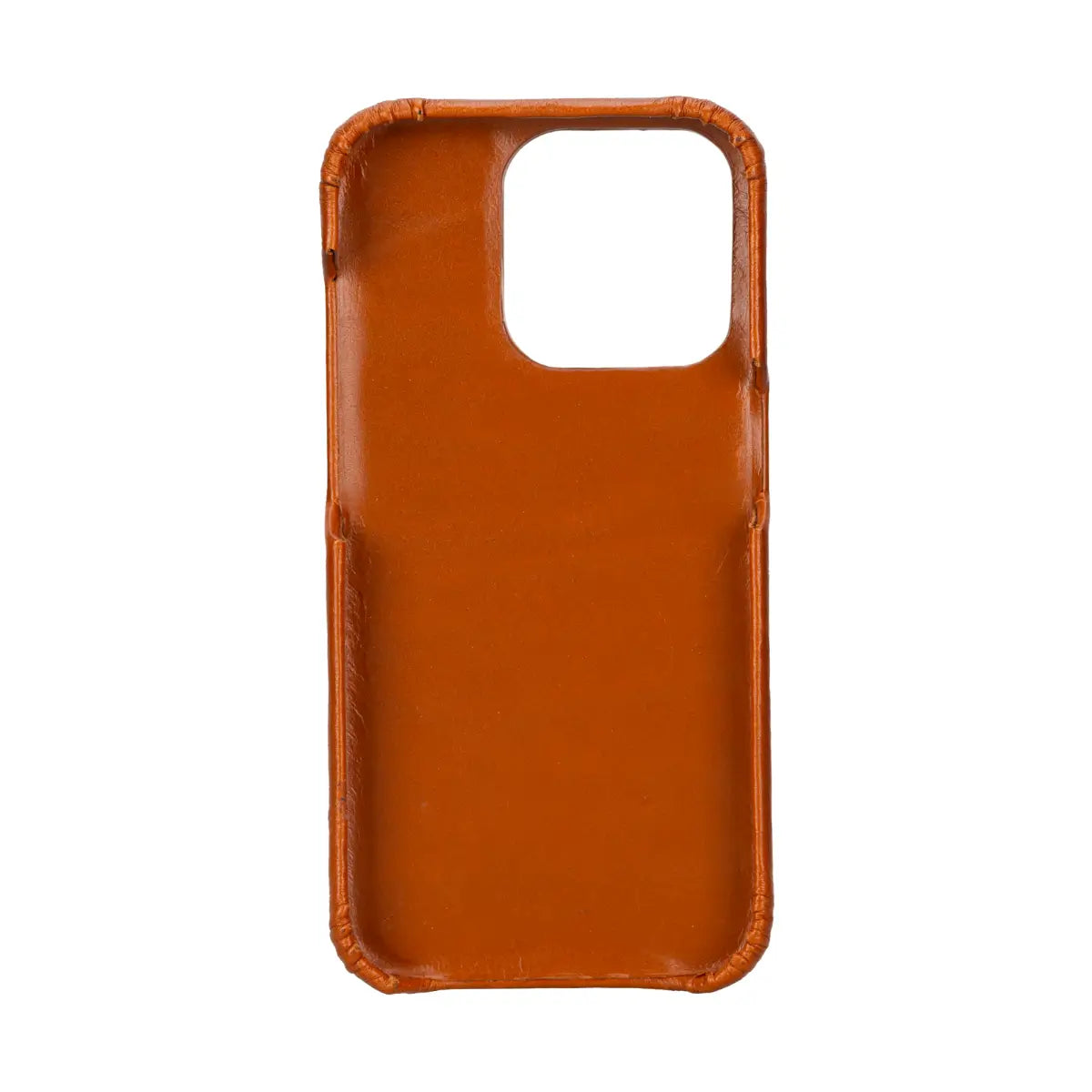 Premium Burnished Tan Leather iPhone 15 Pro Wallet Case - Slim Protective Cover with Card Slots | Perfect for Business Professionals & Everyday Use