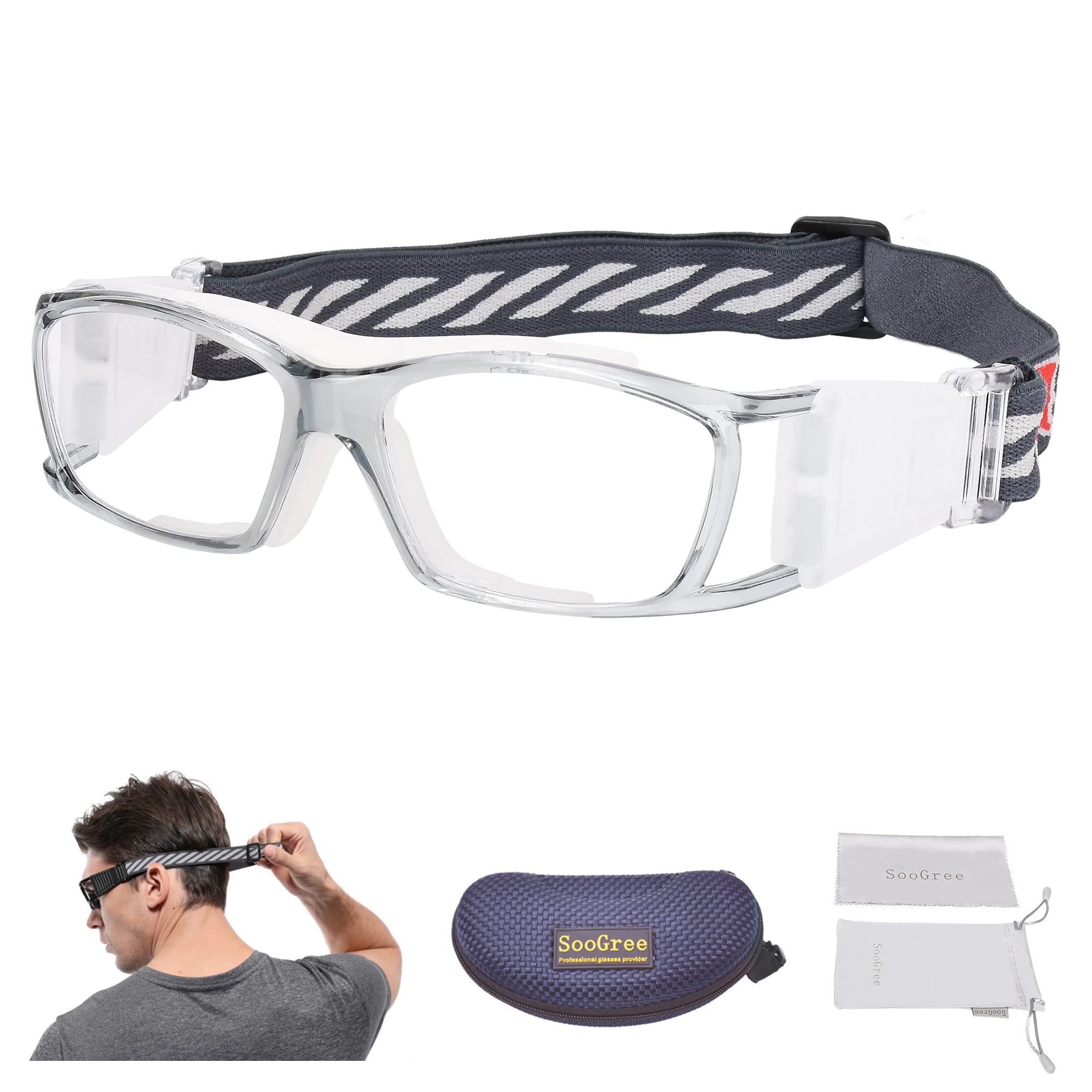 Basketball Dribbling Glasses - Sports Protective Eyewear Goggles for Men & Women - Perfect for Training, Games & Outdoor Sports