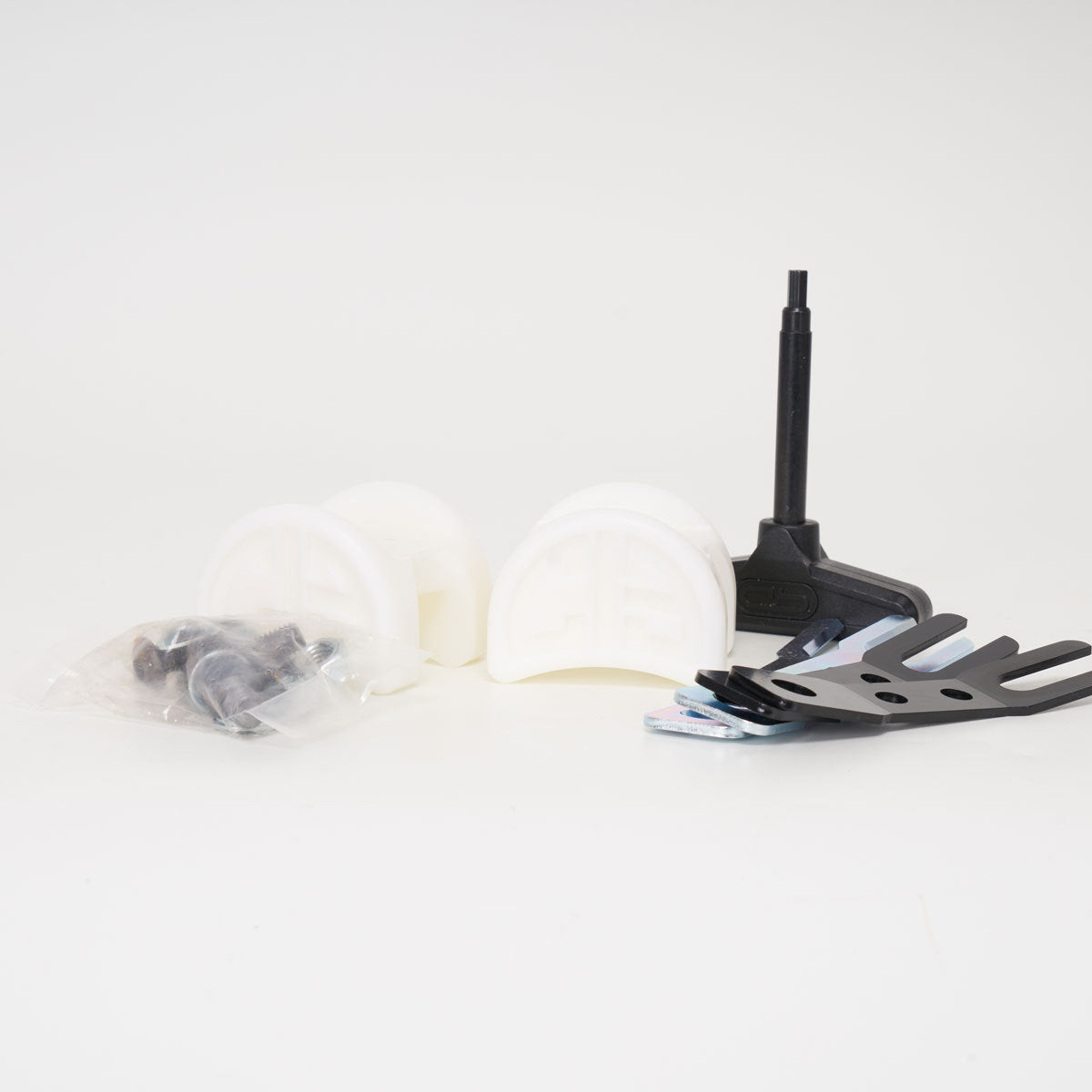CIB Slide Blocks Adaptors for Quad Roller Skates - Compatible with Roller Skate Plates for Smooth Slides and Tricks - Perfect for Roller Derby, Artistic Skating & Park Skating