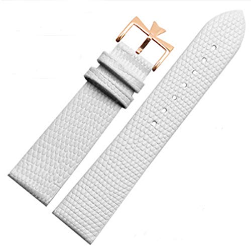 White(Rose gold buckle)