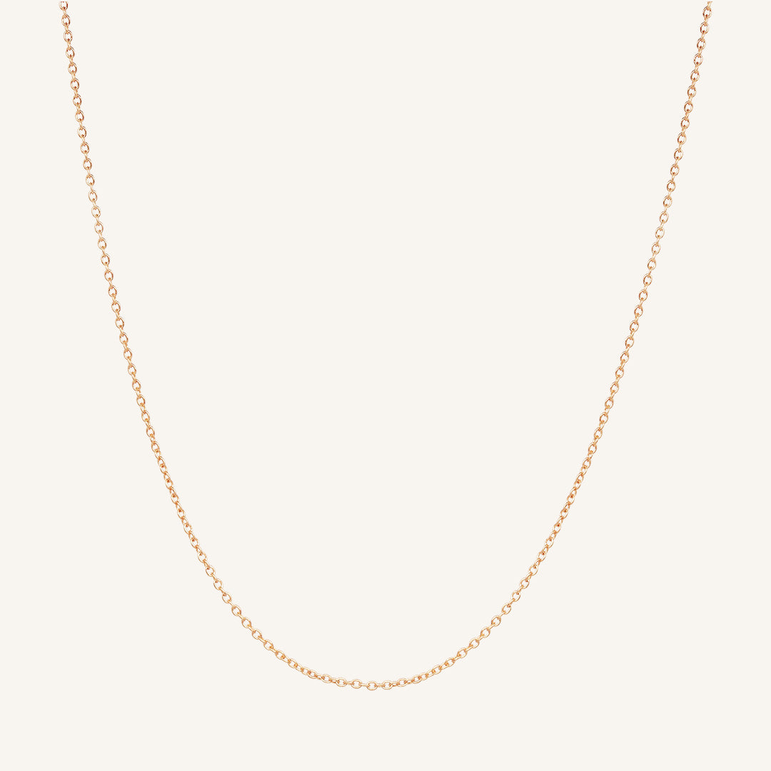 50cm Franc Create Chain - Elegant Gold Plated Necklace for Women, Perfect for Parties, Weddings & Everyday Wear
