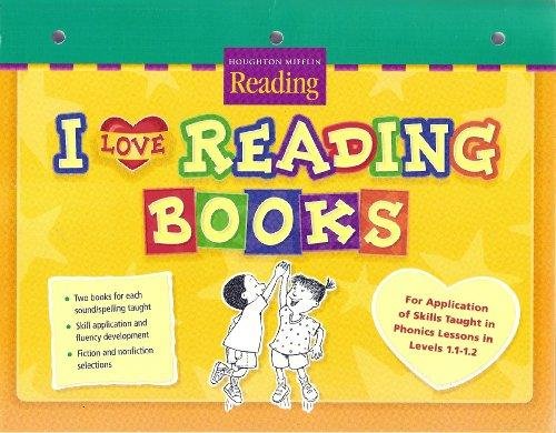 Houghton Mifflin Reading Level 1.1-1.2 - Early Reader Books for Kids | Perfect for Homeschooling & Classroom Learning