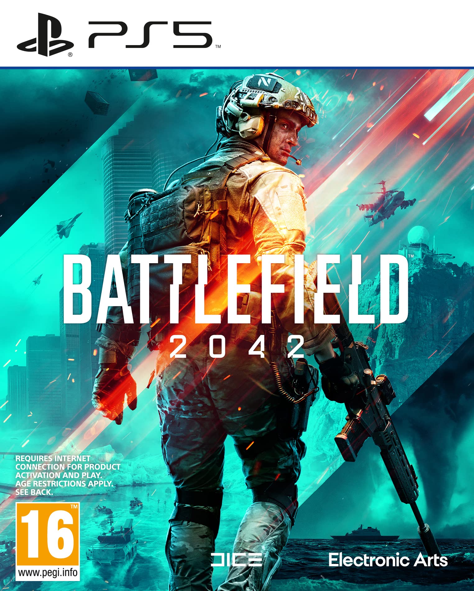 Battlefield 2042 for PlayStation 5 | Next-Gen FPS Game | Multiplayer Warfare | Futuristic Combat | Perfect for Competitive Gaming & Online Battles