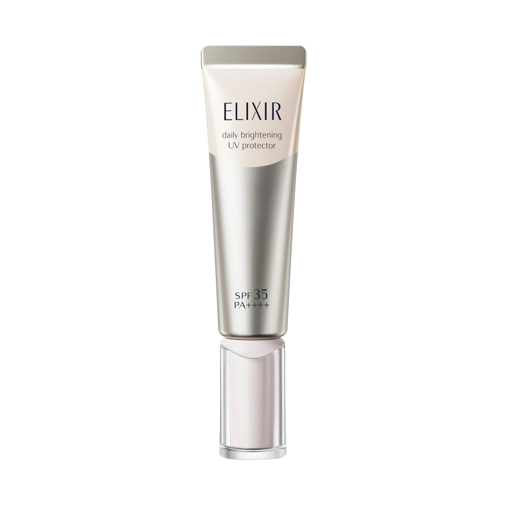 Elixir Daily Brightening UV Protector SPF 50 - Vitamin C Face Sunscreen for Glowing Skin - Lightweight & Non-Greasy Formula - Perfect for Daily Use, Outdoor Activities & Travel