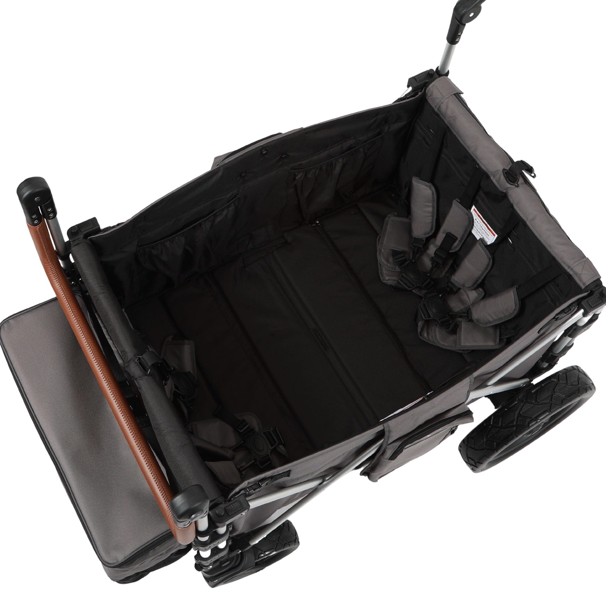 Keenz 7S+ 4 Passenger Stroller Wagon - All-Terrain Push Wagon for Kids & Toddlers | Perfect for Beach Trips, Park Outings & Family Adventures