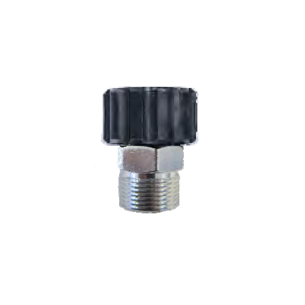 M22 Twist Seal Adapter - Converts 15mm x 14mm Threads for Water Filtration Systems | Perfect for Under Sink RO Filters, Refrigerator Water Lines & Aquarium Tubing Connections