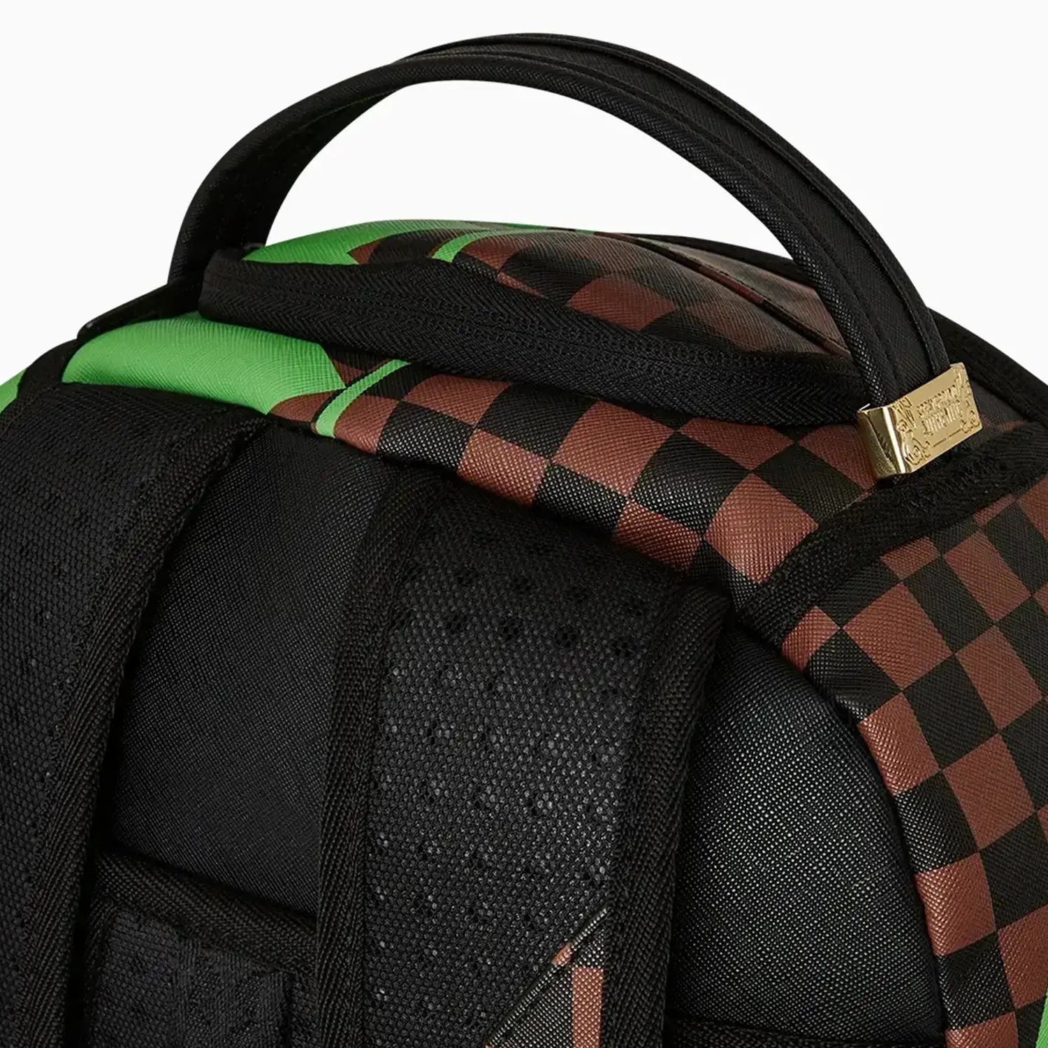 Green Money Bear DLXSV Backpack - Stylish & Durable School & Travel Backpack for Men & Women - Perfect for College, Hiking, Work & Everyday Use