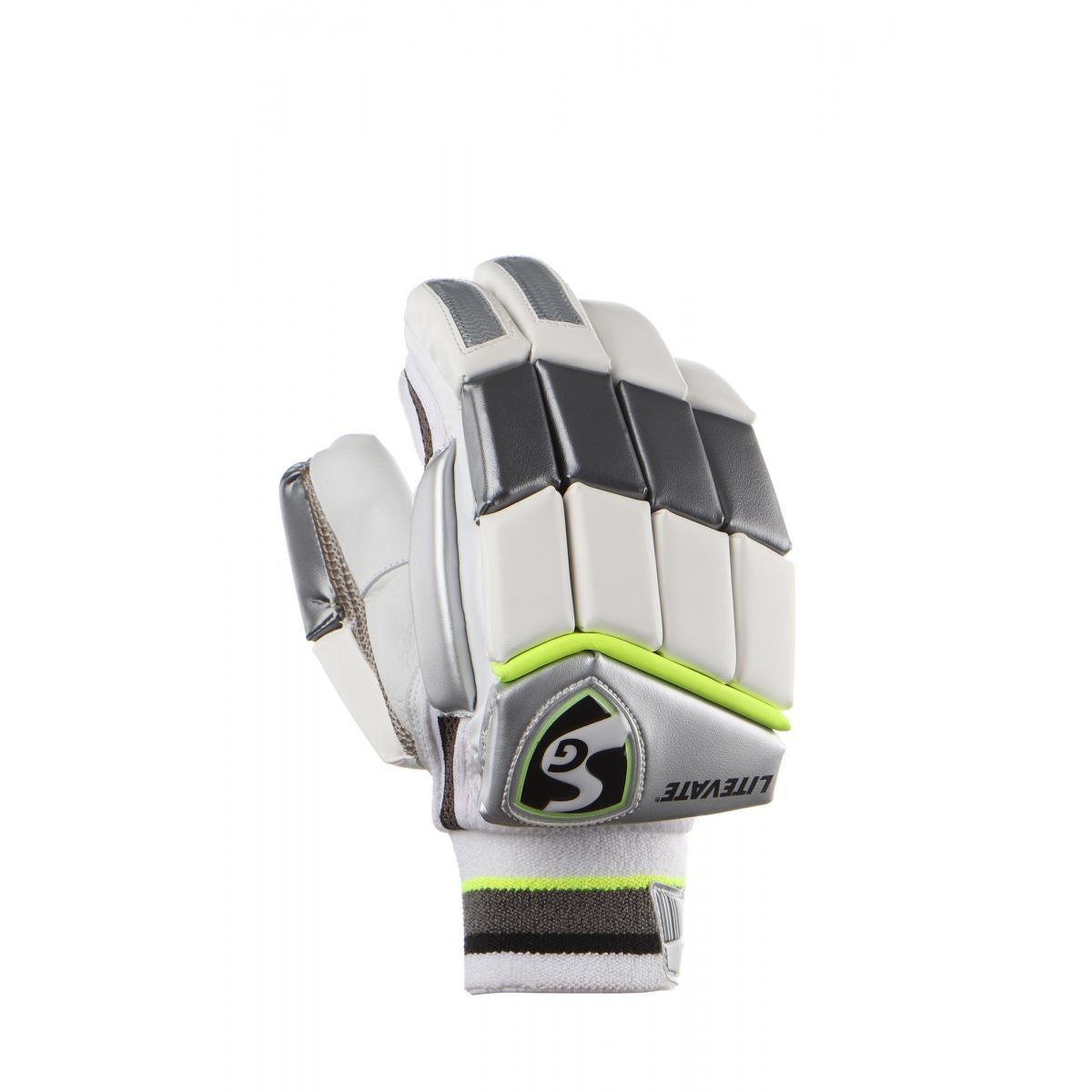 SG Litevate Cricket Batting Gloves - Premium Leather Protection for Cricket Players - Perfect for Practice, Training & Competitive Matches
