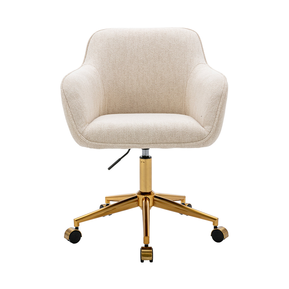 Ergonomic Ava Fabric Office Arm Chair - Adjustable Height & Lumbar Support for Home & Workspace Comfort