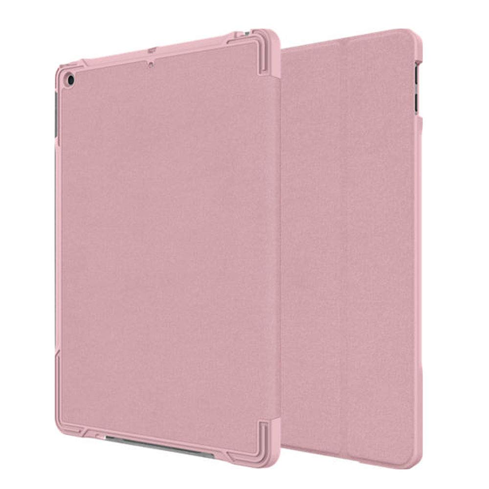 Rome Tech Slim Folio Case for iPad 10.2 (8th/9th Gen 2019/2020 Models A2197/A2200/A2198/A2428/A2429/A2270/A2430) - Protective Cover with Smart Folding Stand - Lightweight iPad Case in Pink - Perfect for Work, School & Travel