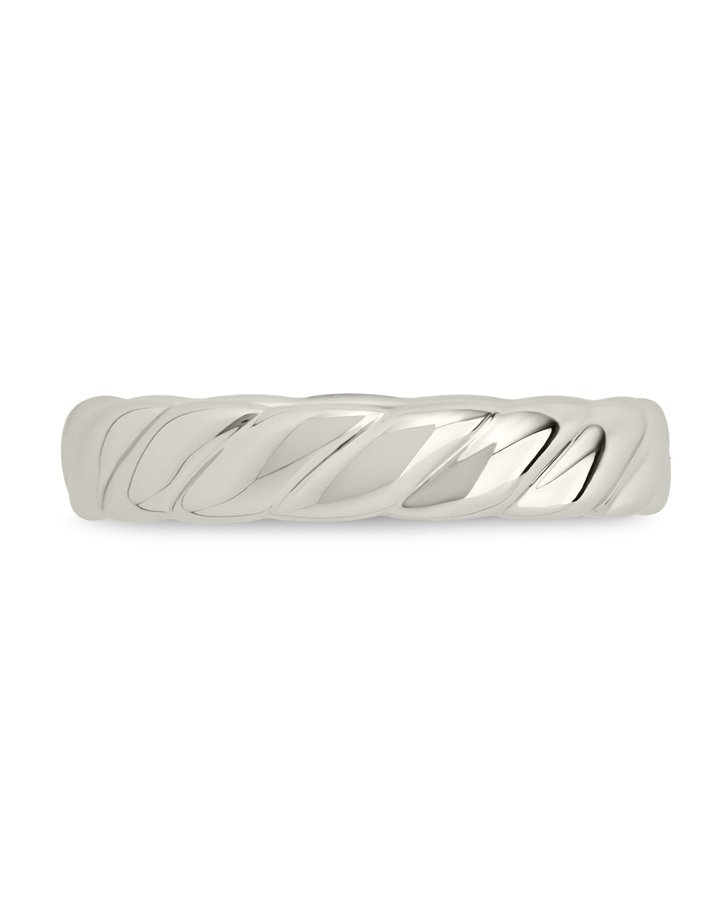 Twisted Rope Elowyn Ring - Elegant Silver Jewelry for Women | Boho Wedding, Engagement & Everyday Fashion Accessory