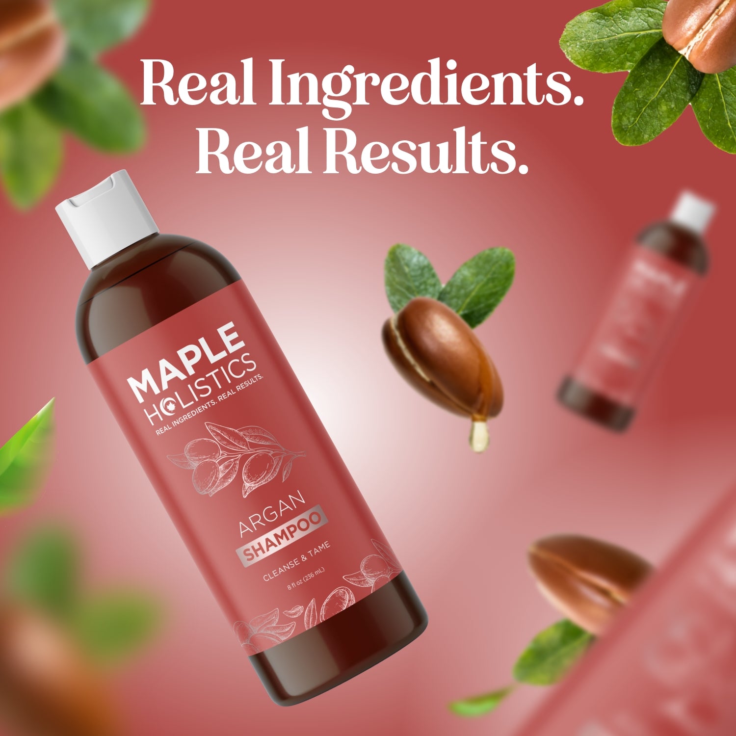 Organic Argan Oil Shampoo for Hair Growth & Repair - Sulfate-Free, Hydrating & Nourishing Formula for Dry, Damaged Hair - Perfect for Daily Use & Salon-Quality Results at Home