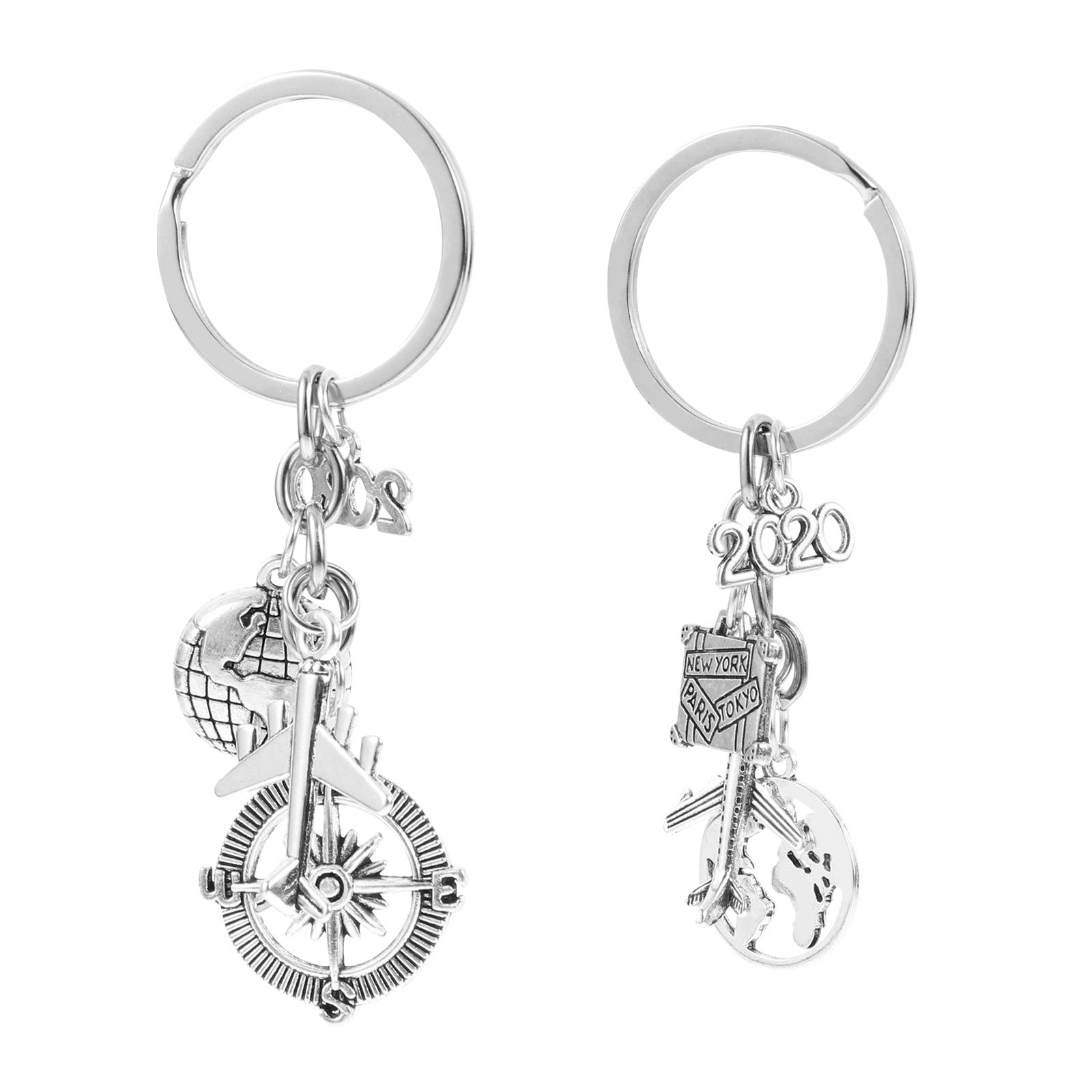 SOIMISS 2PCS Graduation Keychains - Cute Bag Charms for Keys & Gifts