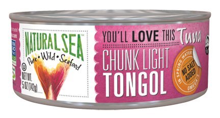 Premium Wild-Caught Tongol Tuna in Water - No Salt Added - 12 Pack (5 oz Cans) - Perfect for Salads, Sandwiches & Keto Diet Meals