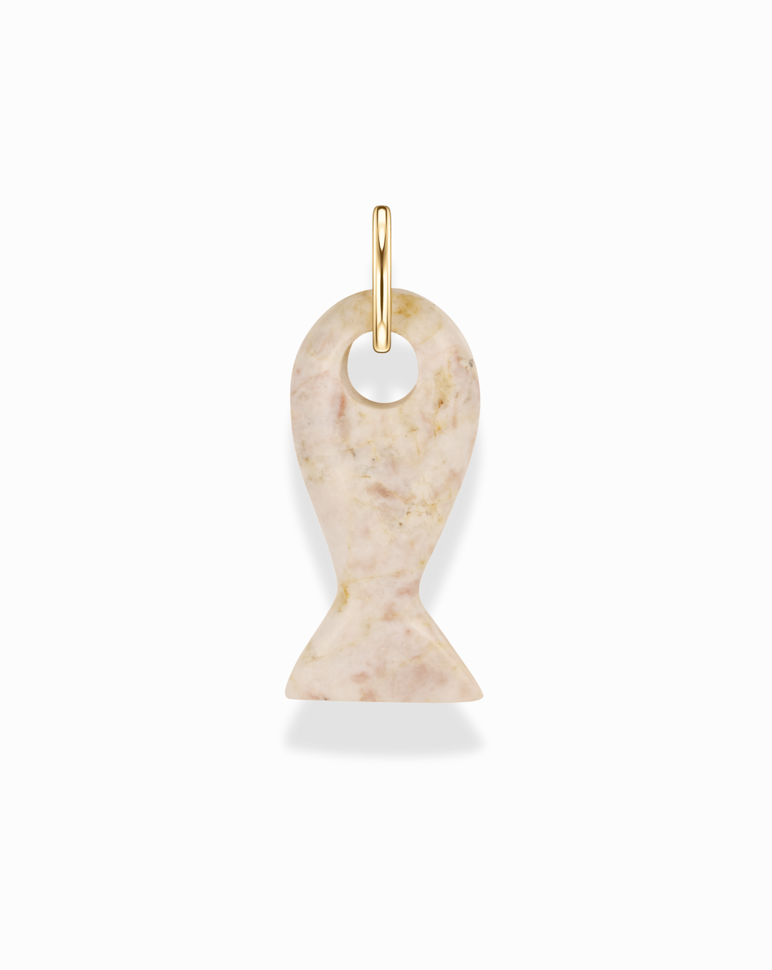 Authentic Asher Gemstone Fish Charm Pendant - Elegant Jewelry for Women, Gift for Her - Perfect for Birthdays, Anniversaries & Beach Vacations