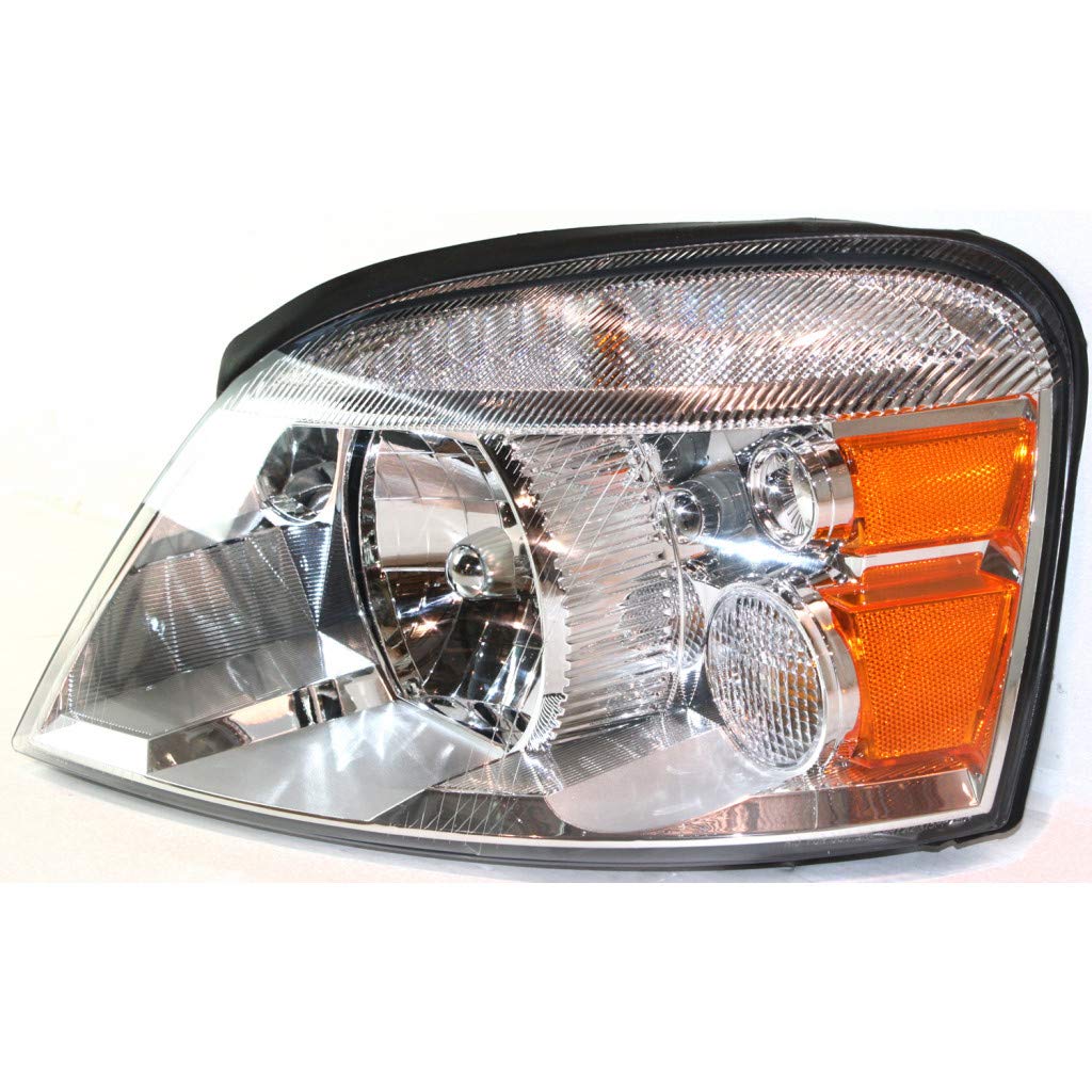 2004-2007 Ford Freestar Driver Side Headlight Assembly - DOT Certified Replacement (Part #FO2502203) - Perfect for Night Driving & Foggy Conditions