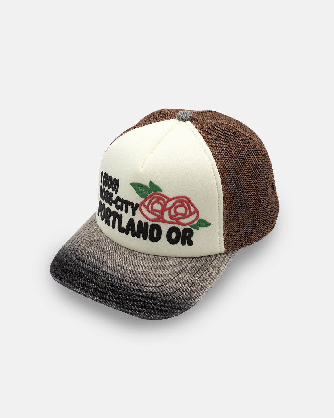 1,800 RoseCity Foam Trucker Hat - Adjustable Snapback Cap for Men & Women - Perfect for Outdoor Activities, Sports, and Casual Wear