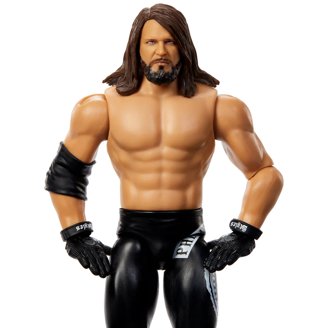WWE AJ Styles Action Figure - Collectible Wrestling Toy for WWE Main Event 154 | Perfect for Fans, Collectors & Play Battles