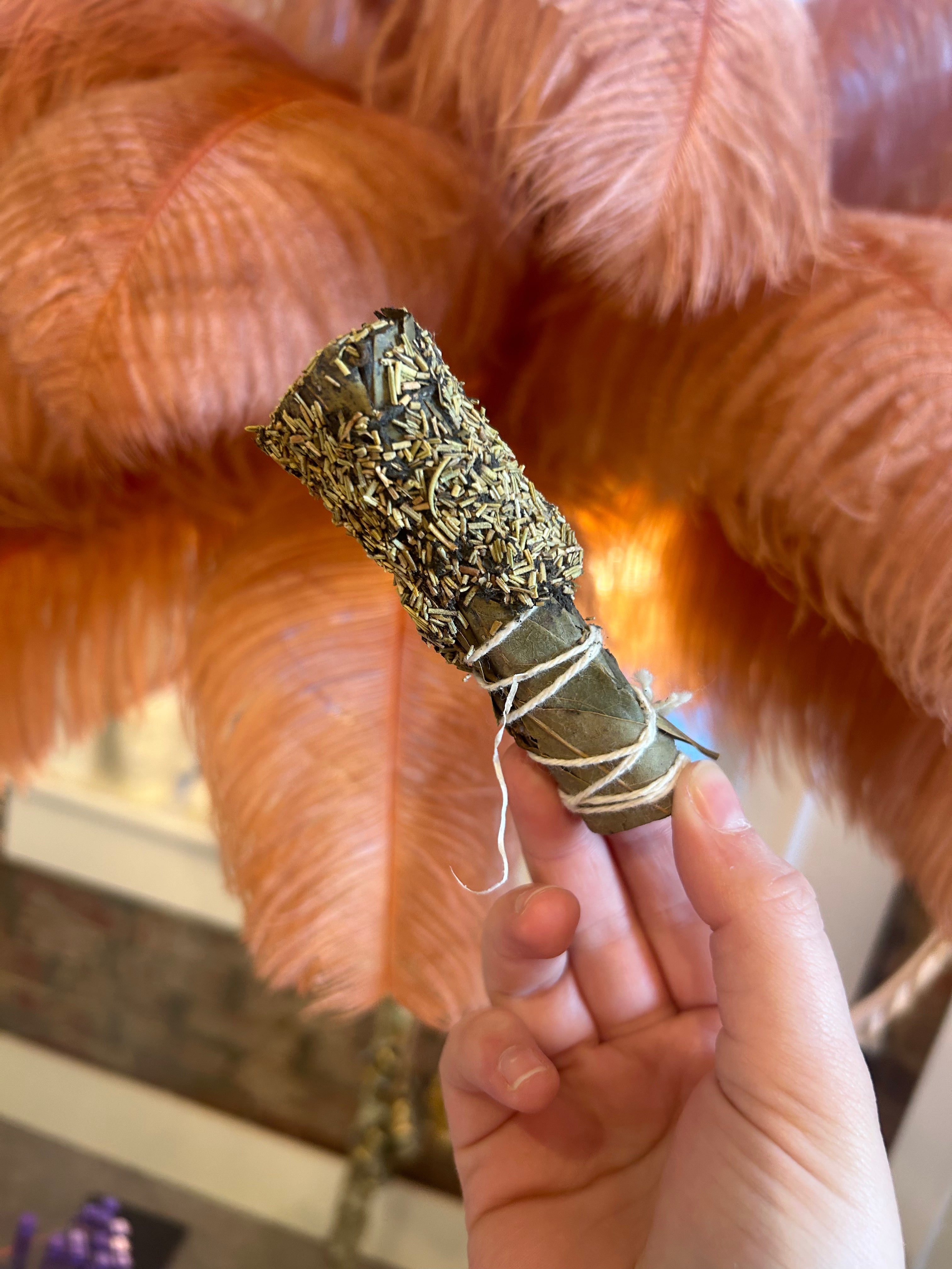 Sahumitos Herbs & Woods Sage Wand - Natural Smudging Stick for Cleansing & Relaxation - Perfect for Meditation, Yoga, and Home Purification