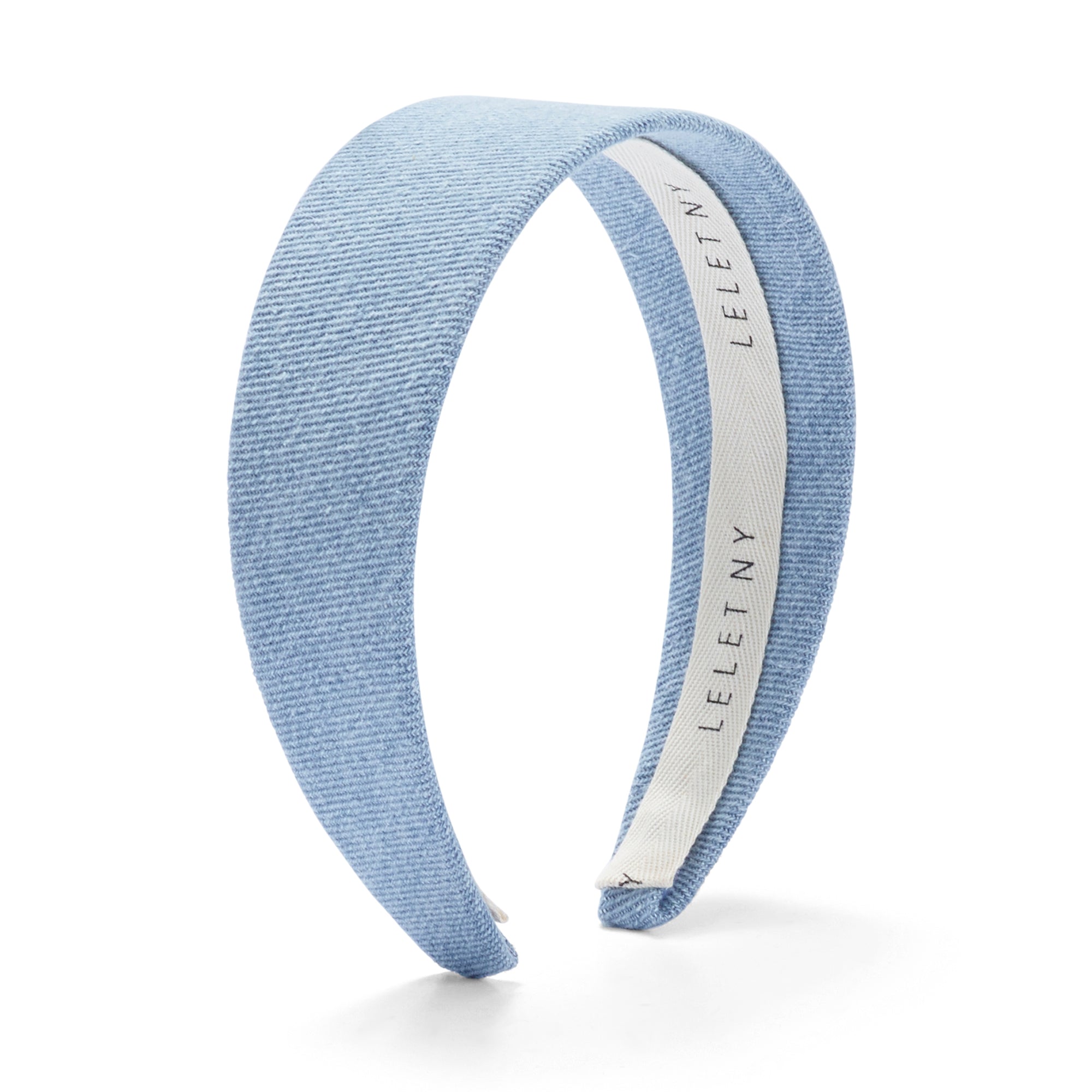 Stylish Denim Headband for Women & Girls - Trendy Fashion Hair Accessory for Casual, Work & Sports