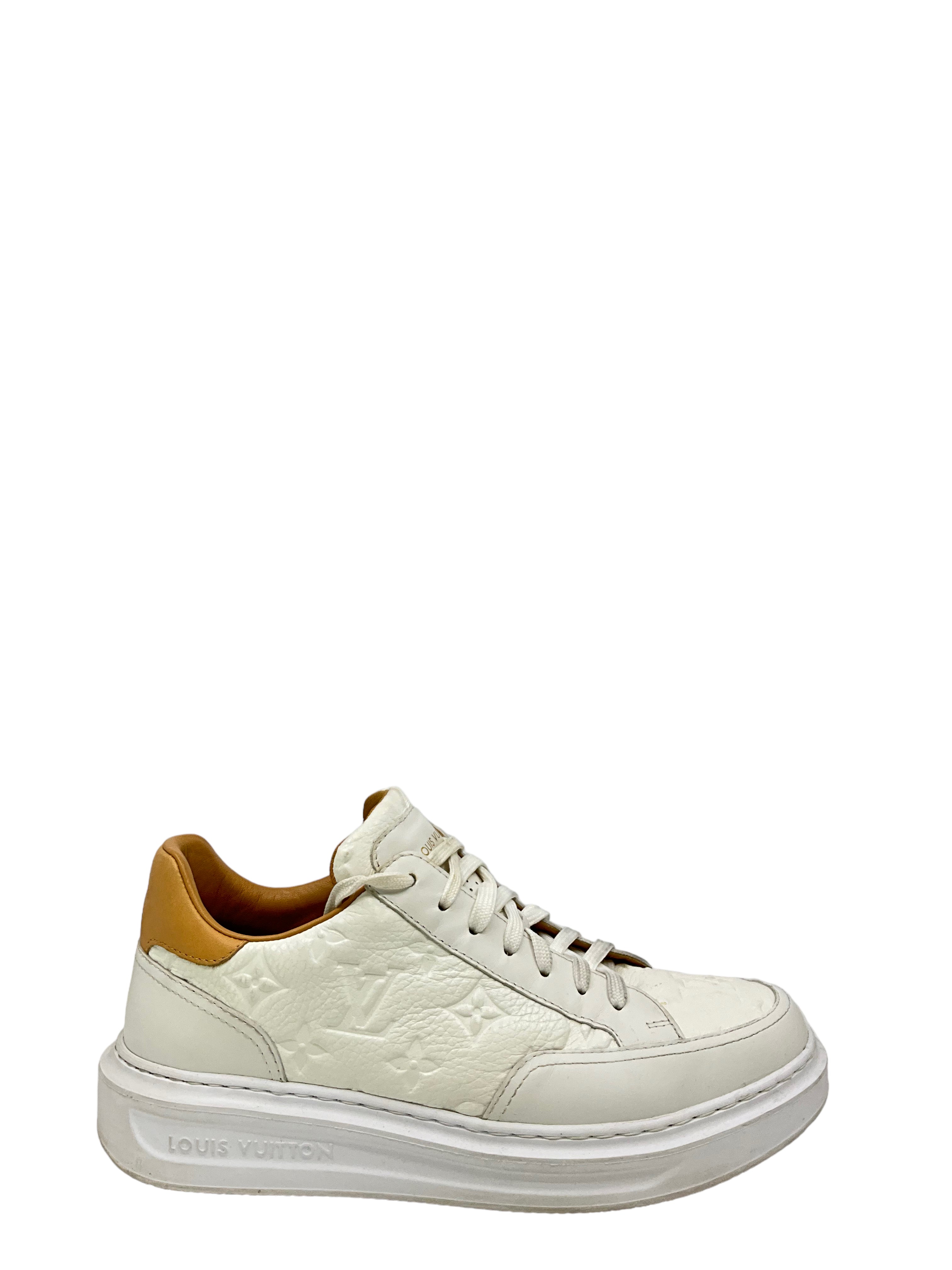 Authentic Louis Vuitton Beverly Hills Sneakers - Men's Size 9 US (EU 42) - Luxury Designer Casual Shoes for Travel & Streetwear Fashion