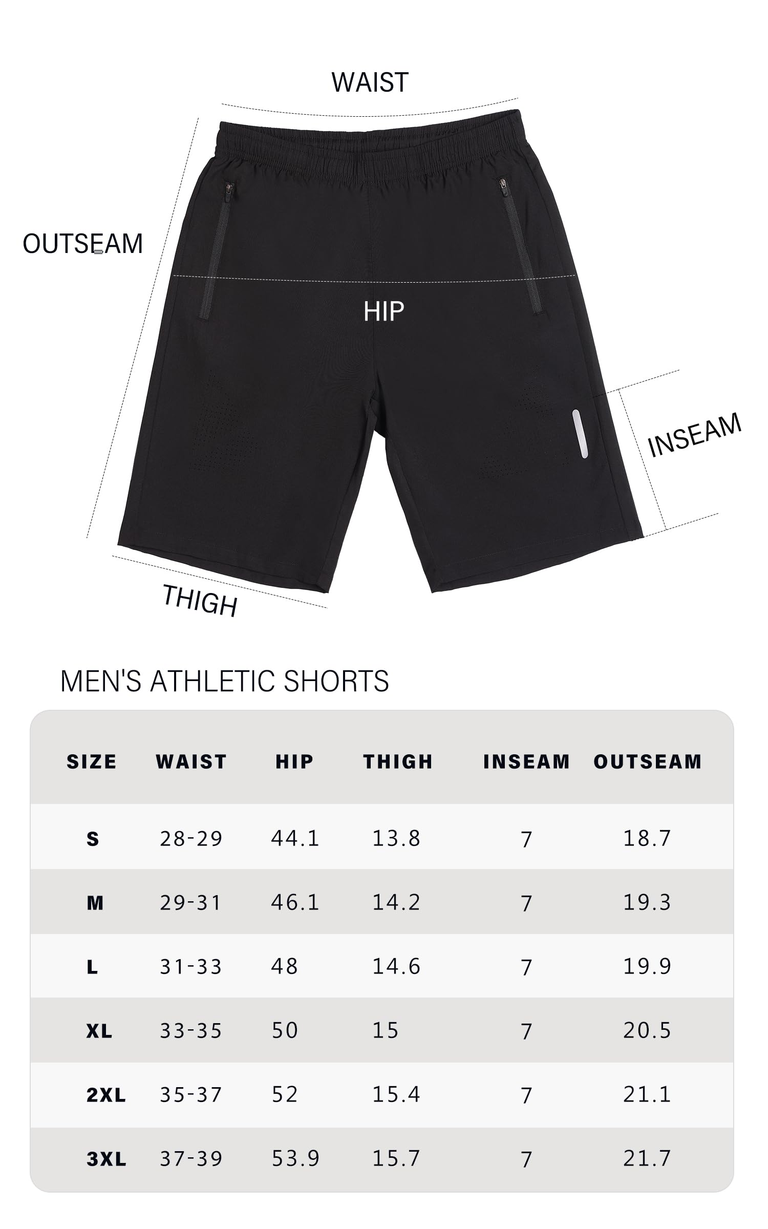 SIMIYA Men's 7
