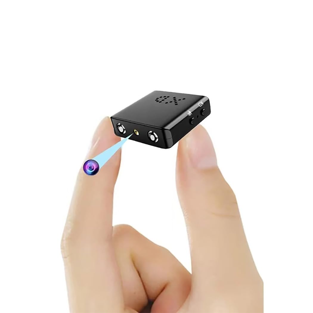 Hidden Camera WiFi 1080P HD - Mini Spy Camera with Motion Detection & Night Vision | Smart Home Security, Nanny Cam, Office Surveillance | App Control via Smartphone | No Battery Needed