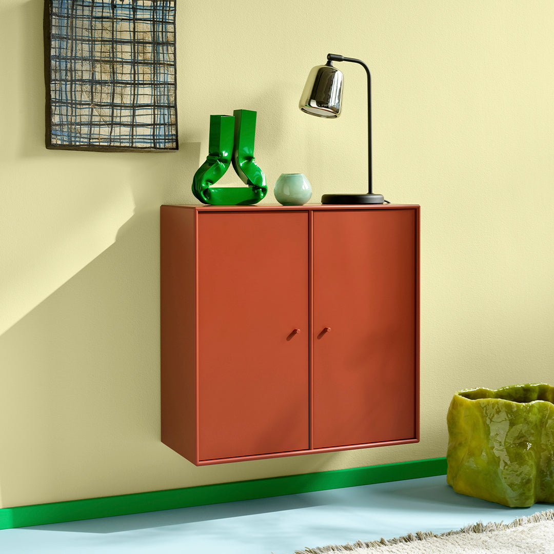Modern 2-Door Lacquered Cabinet 1118 - Perfect for Living Room Storage & Bedroom Organization