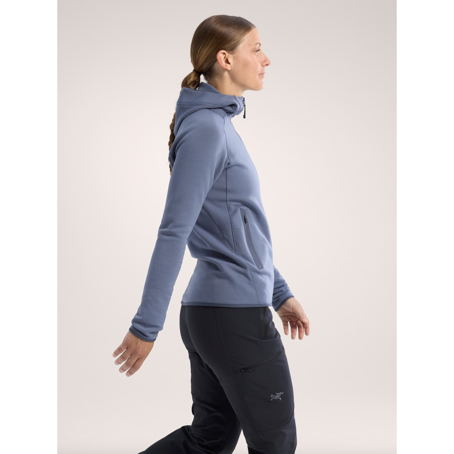 Arc'teryx Women's Kyanite Hoody - Lightweight Fleece Jacket for Hiking, Camping & Outdoor Adventures - Water-Resistant & Breathable Midlayer for Cold Weather