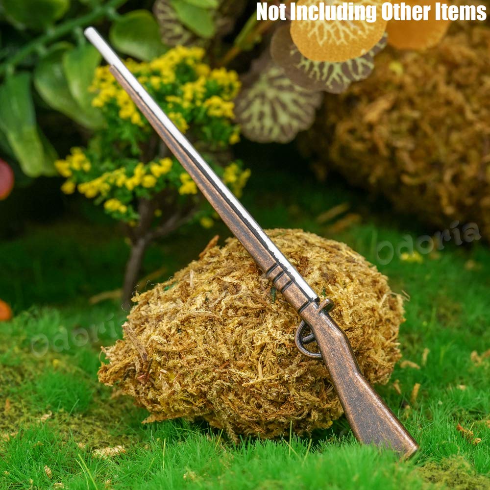 1/12 Scale Miniature Rifle Gun - Realistic Dollhouse Accessory for Crafts, Model Kits & Diorama Scenes | Perfect for DIY Projects, War Reenactments & Collectors Display