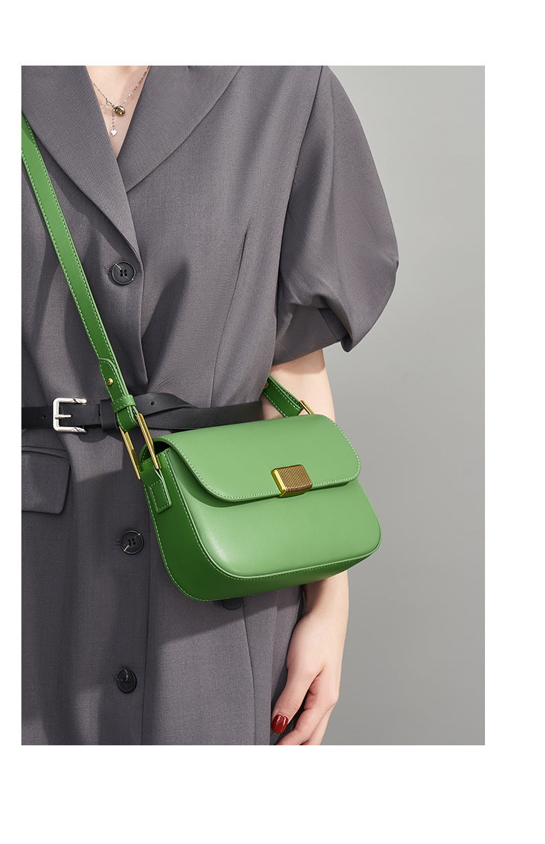 Genuine Leather Crossbody Shoulder Bag for Women - Stylish Tote & Underarm Purse - Perfect for Work, Travel & Everyday Use
