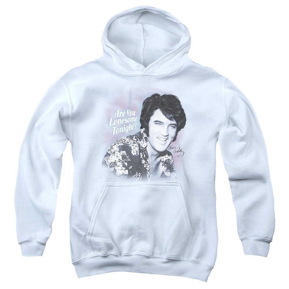 Elvis Presley Youth Lonesome Tonight Pullover Hoodie - Vintage Music Sweatshirt for Men & Women - Perfect for Concerts, Casual Wear & Gifts