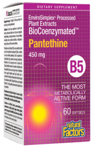 BioCoenzymated™ Pantethine 450mg Supplement | Supports Energy Metabolism & Cardiovascular Health | Ideal for Active Lifestyles & Wellness Routines