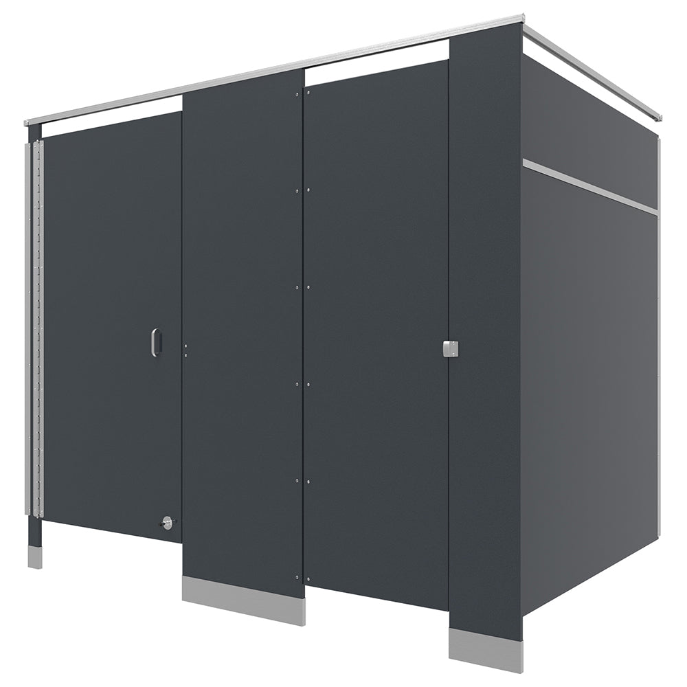 Bradley Toilet Partitions - Durable Solid Phenolic Core Restroom Dividers | Commercial & Public Restroom Solutions