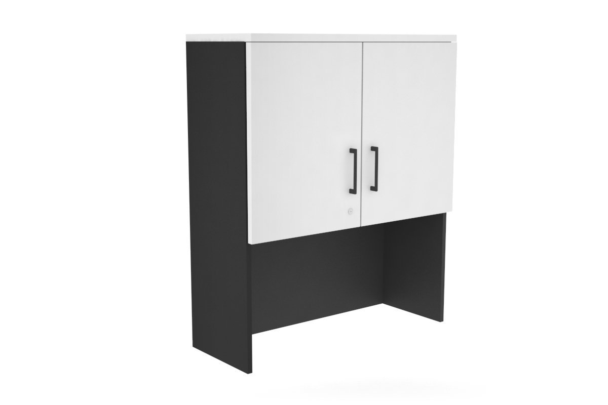 Open Hutch with Shelves and Small Doors - 31.5