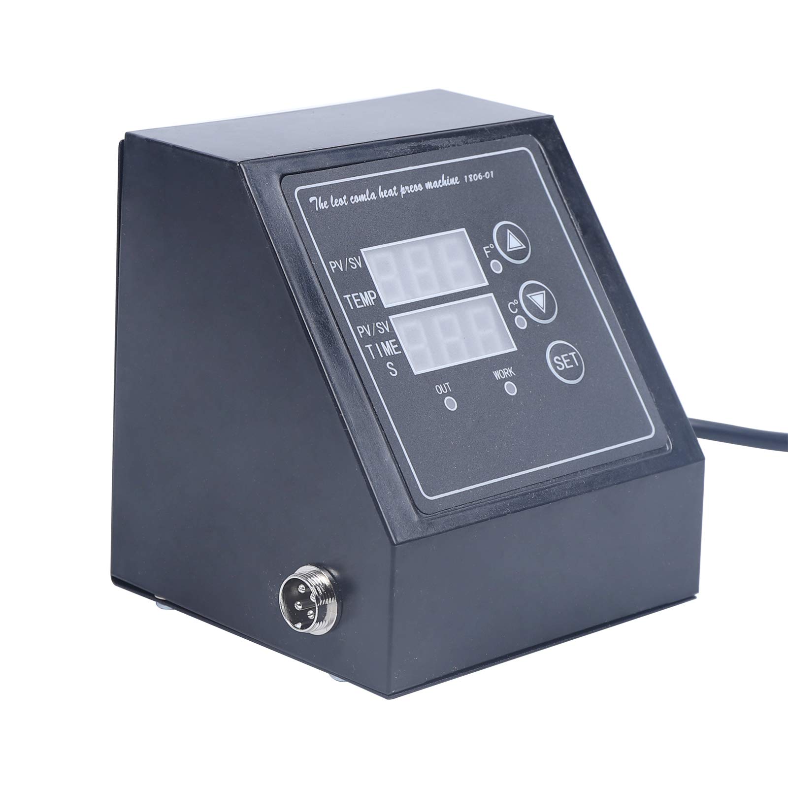 Digital Dual Display Heat Press Control Box 110V US Plug - Precise Temperature Controller for Mug, Plate, Stone Photo & T-Shirt Heat Press Machine - Perfect for Custom Printing, Sublimation & DIY Craft Projects