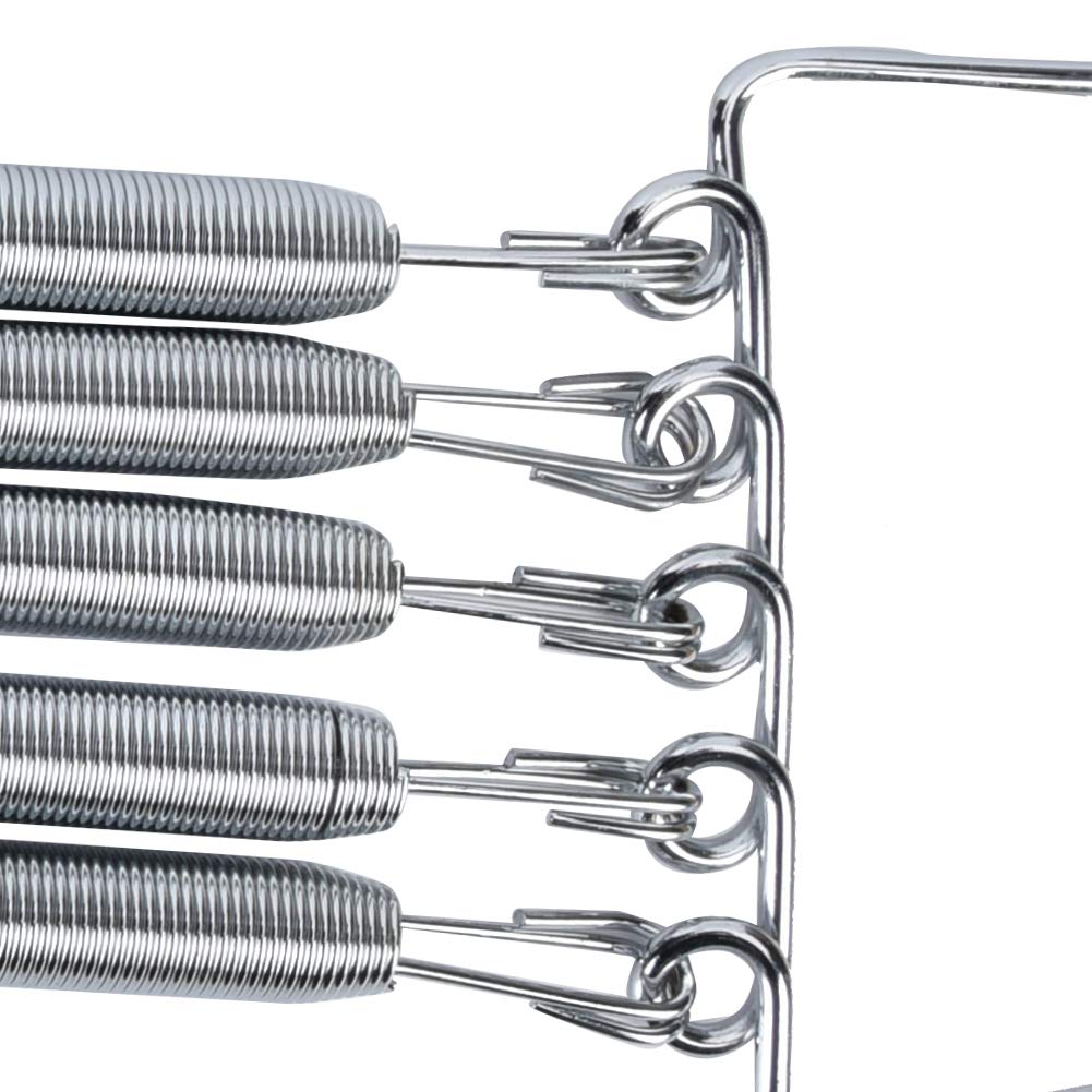 Keenso Adjustable Spring Chest Expander - Home Gym Equipment for Strength Training, Muscle Building & Fitness Workouts - Perfect for Home, Office & Travel Use
