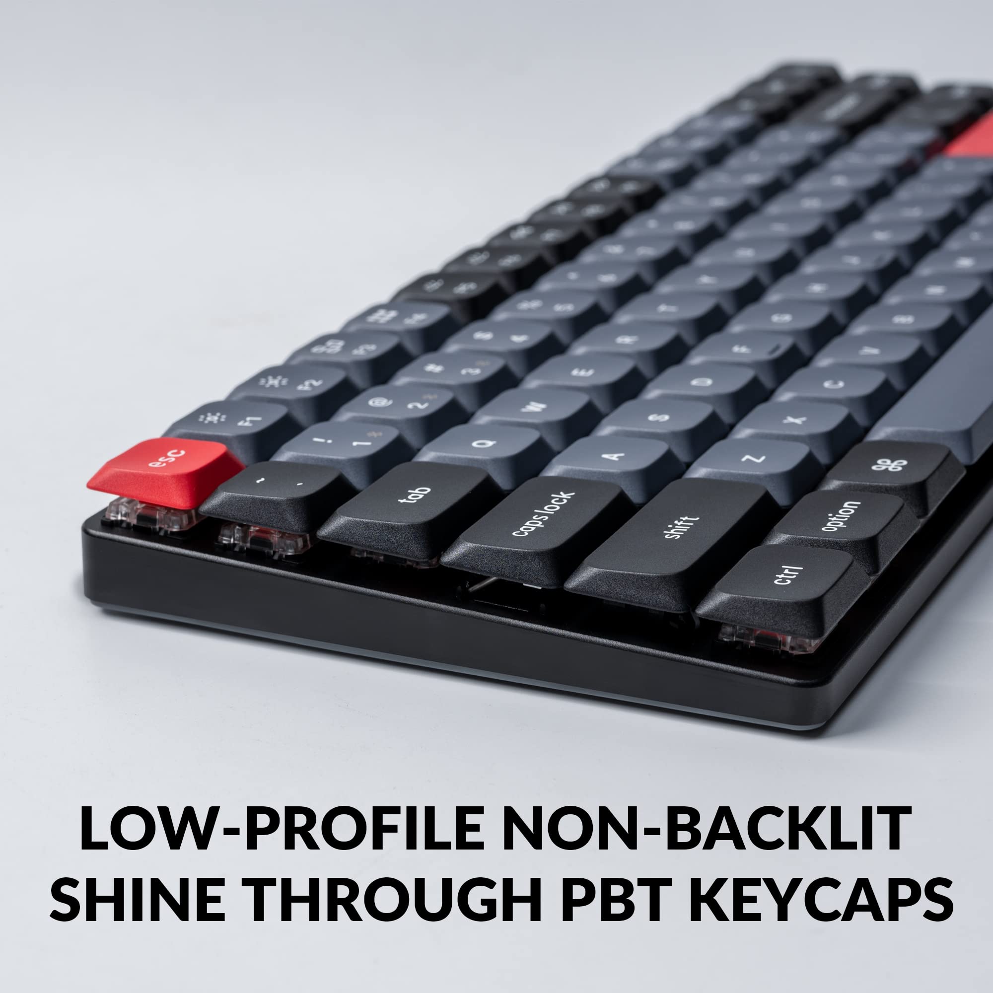 Keychron K3 Pro 75% Wireless Mechanical Keyboard - Bluetooth/Wired RGB Ultra-Slim Design, QMK/VIA Programmable, Hot-Swappable Gateron Low-Profile Brown Switches, Mac/Windows/Linux Compatible - Perfect for Home Office, Gaming & Programming