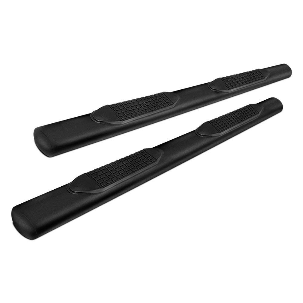 Trail FX A1525B Black Nerf Bars - Heavy Duty Side Steps for Trucks & SUVs | Off-Road Protection & Easy Entry Access | Perfect for Jeep Wrangler, Ford F-150, Chevy Silverado
