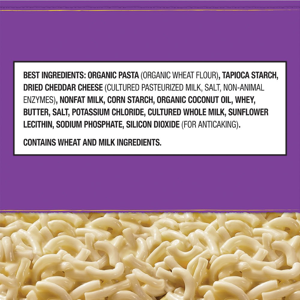 Annie's Organic White Cheddar Macaroni & Cheese - Microwaveable Mac and Cheese (2 Pack, 4.02 oz) | Quick Lunch, Kids Meal, College Dorm Snack, Camping Food