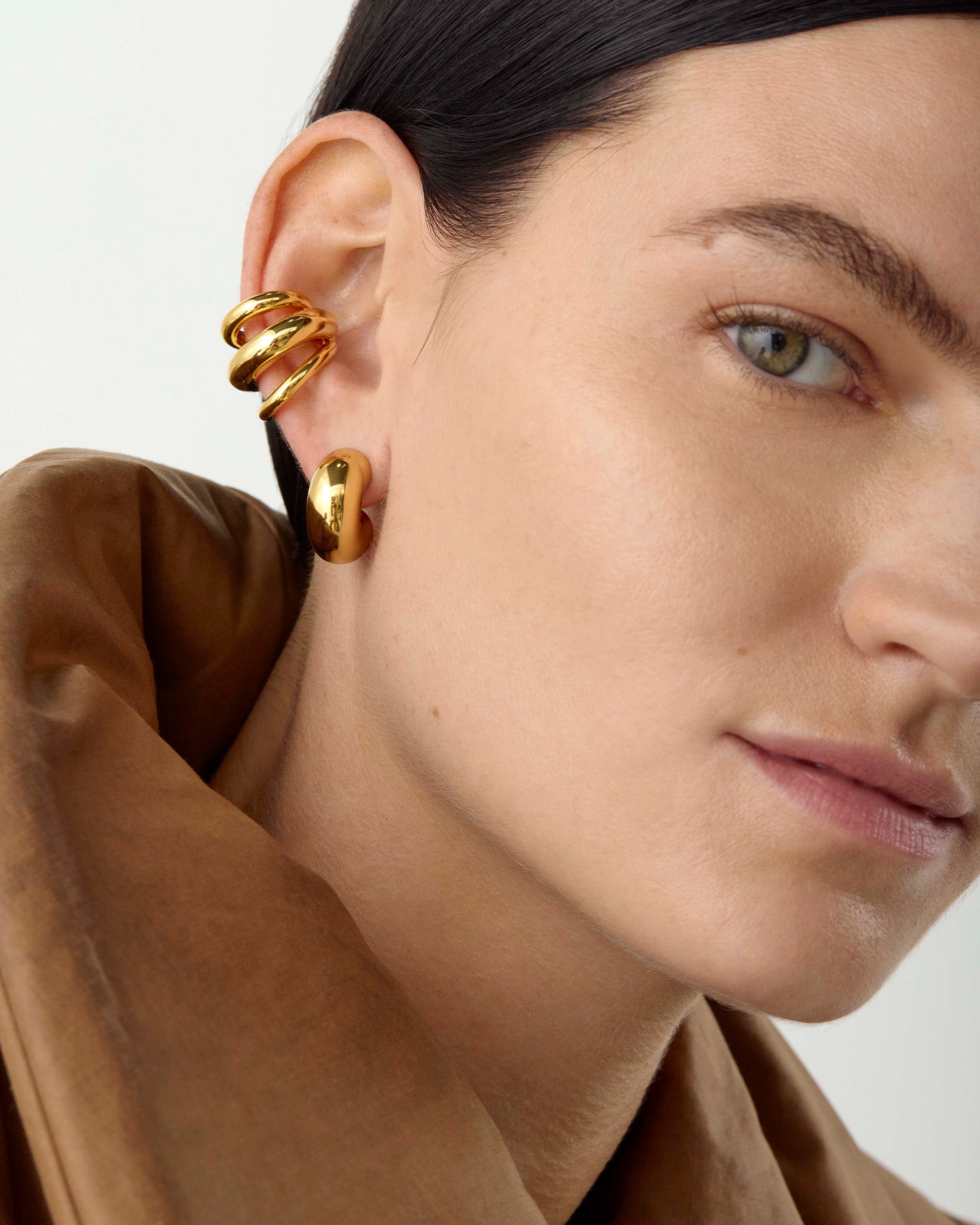 Stylish Tome Triple Ear Cuff - Trendy Layered Ear Jewelry for Women - Perfect for Parties, Weddings & Everyday Fashion Accessories