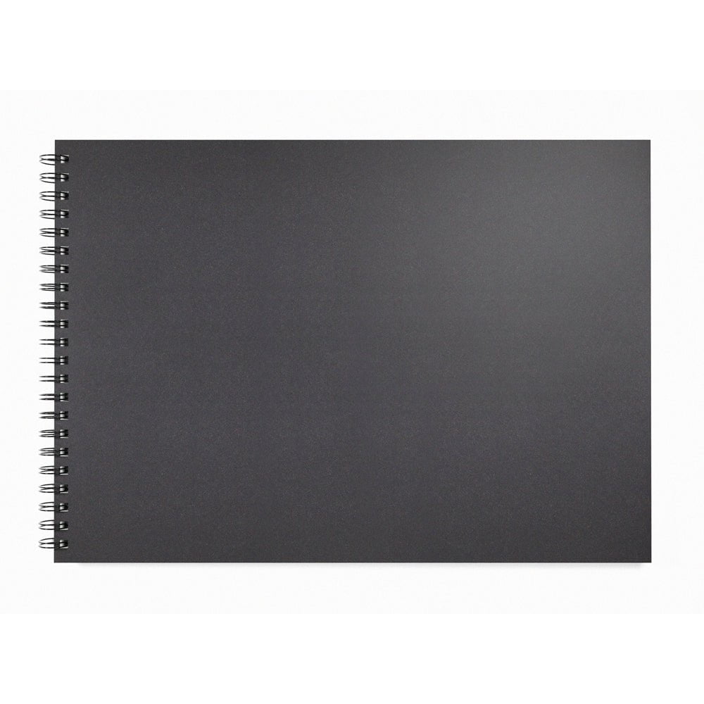 Premium A3 Landscape Sketchbook - 80 Pages (40 Sheets) 150gsm White Paper for Artists, Drawing & Sketching - Perfect for Travel, Studio & Outdoor Art Projects